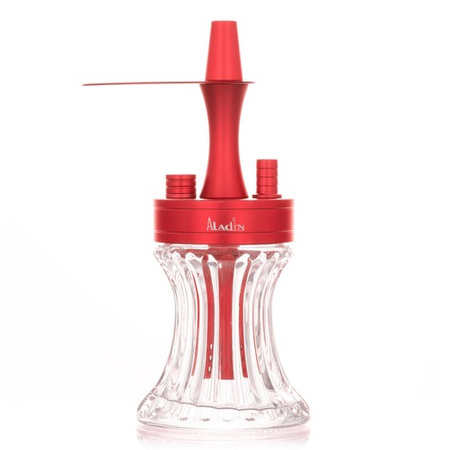 Waterpipe Aladin 2GO ALU Red + Bag