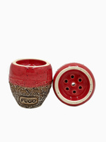 Vízipipa fej FUGO Amfora Glaze Red Wood