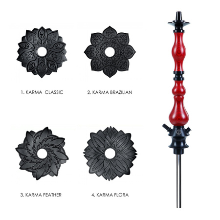 Wasserpfeife (Körper) Karma 0.0 Red