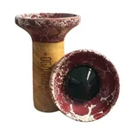 Hookah bowl Oblako Flow - Black on Marble