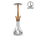 Waterpipe Wookah Mastercut Crystal Flames Iroko