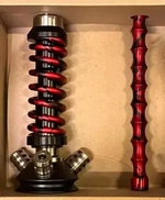 Wasserpfeife (Körper) Mamay Coilovers Micro anod Red