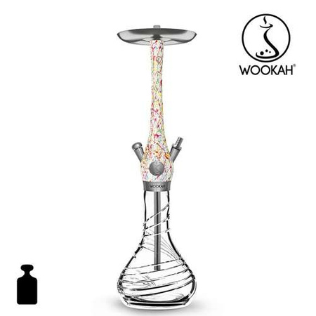 Waterpipe Wookah Crystal Tornado Abstract