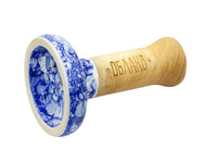 Hookah Bowl Masta Oblako Black White Blue
