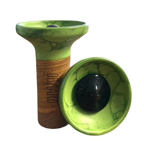 Korunka Oblako Flow Black On Light/ Green Marble