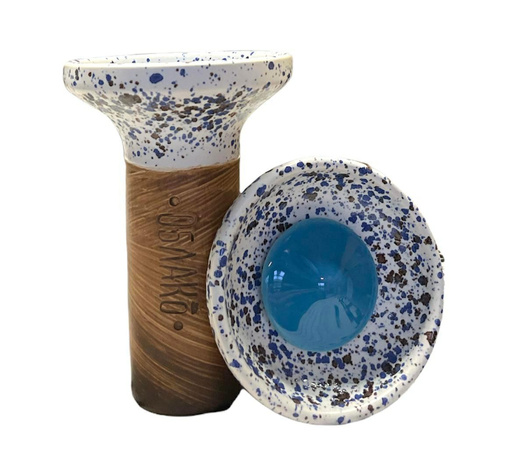 Чаша Oblako Flow Light Blue On White