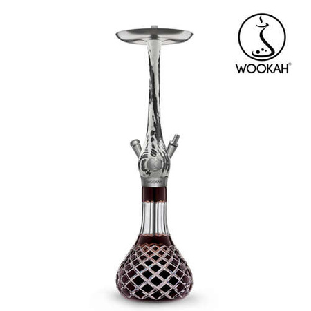 Waterpipe Wookah Mastercut Check Brown White Black