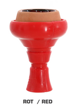 Cybuch Masta KAYA Sylikonowy Hydra X Czerwony