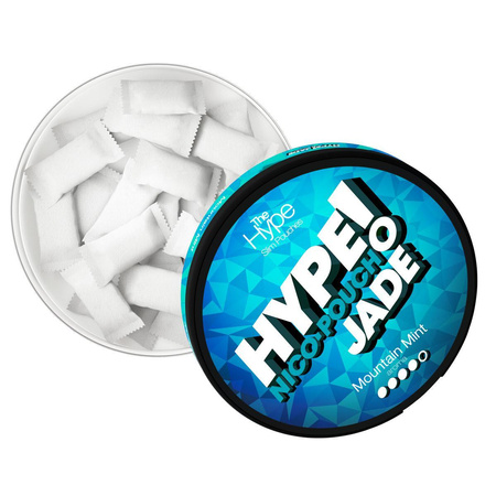 Nicotine pouches Hype Jade - Mountain Mint 4/5