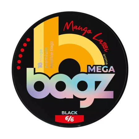 Никотиновые пакетики BAGZ Mango Lassi 6/6 BLACK MEGA