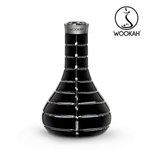 Vízipipa váza Wookah Striped Black