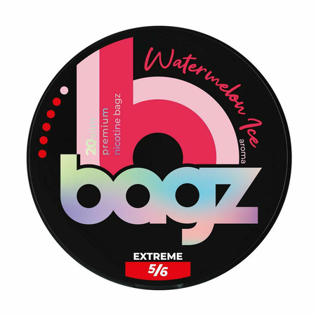 Saszetki nikotynowe BAGZ Watermelon Ice 5/6 EXTREME
