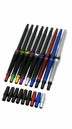 Ustnik FUGO Saw Czarno Czerwony