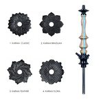 Fajka Wodna Karma 3.2 Stripe Blue Sky