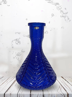 Vase VG Tree Crystal Blue