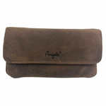 Leather Pipe Case - Brown