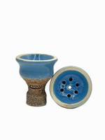 Hookah bowl FUGO UPG Glaze BLUE