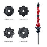 Кальян (Корпус) Karma 0.0 Red