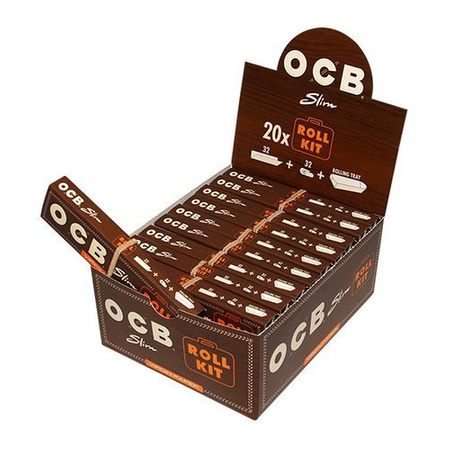 Rolling Papers OCB Virgin Slim + Fil.(Roll Kit)