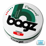 Никотиновые пакетики BAGZ Peppermint 3/6 Strong