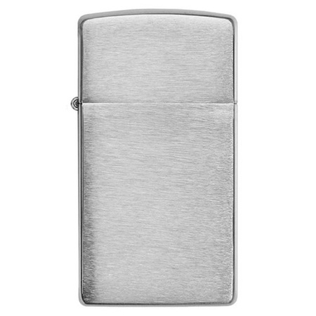 Lighter ZIPPO - SLIM CHROME BRUSHED