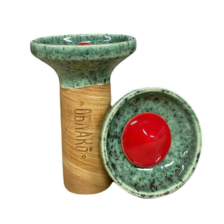 Hookah bowl Oblako Flow - Red on Pistachio