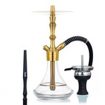 Waterpipe Aladin MVP 360 Gold Clear