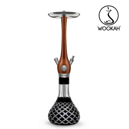 Waterpipe Wookah Mastercut Check Black Merbau