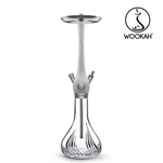 Waterpipe Wookah Mastercut Crystal Flames White Nox