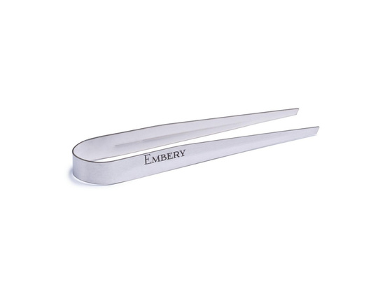 Kohlezange Embery S Silber