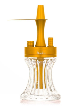 Vodná Fajka Aladin 2Go Alu Gold + Case