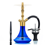 Waterpipe Aladin MVP 360 Gold Blue