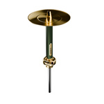 Hookah Stem Darkside ULTIMA Green-Gold