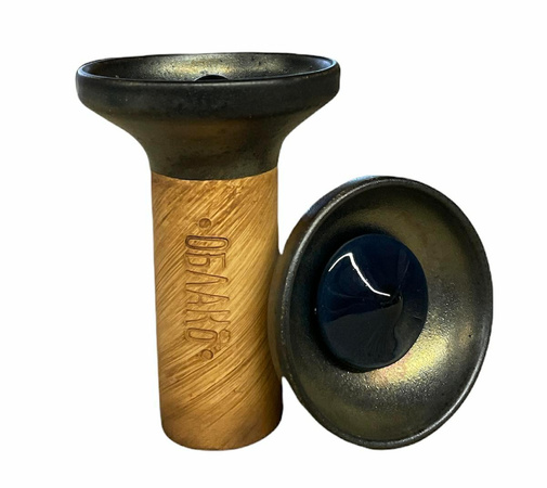 Hookah bowl Oblako Flow - Dark Blue on Silver