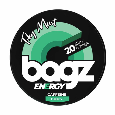 Кофеїнові подушечки BAGZ ENERGY Tiky Mint