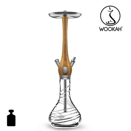 Waterpipe Wookah Crystal Tornado Iroko