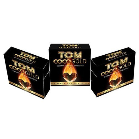 Уголь кокосовый для кальяна Tom Cococha Gold Mini