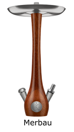 Hookah Stem Wookah MERBAU,without vase