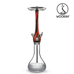 Narguilé Wookah Mastercut Crystal Quills Black/Red