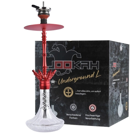 Fajka Wodna Jookah Underground L Red