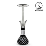 Waterpipe Wookah Mastercut Check Black White Nox