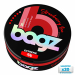 Nicotine sachets BAGZ Strawberry Ice 5/6 EXTREME