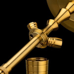 Кальян Aladin MVP 360 Золотой Красный