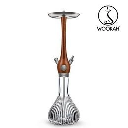 Waterpipe Wookah Mastercut Crystal Onion Merbau