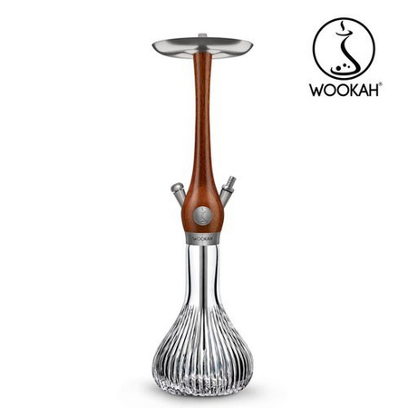 Waterpipe Wookah Mastercut Crystal Onion Merbau