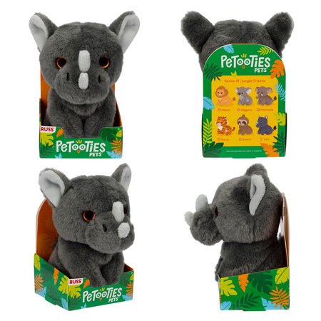 RUSS PetooTies Pets Jungle Friends Seria 16, Tien, pluszak, 10 cm