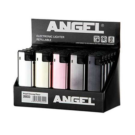 Piezo Lighter - Angel Turbo Metallic Mixed Colors