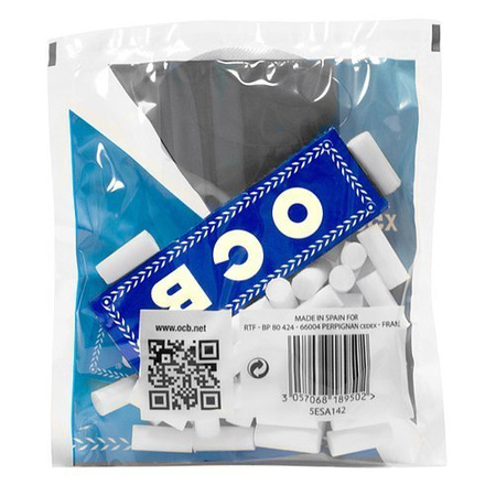 Filters OCB fi6 Slim + Bib.OCB Blue (120psc)