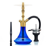 Waterpipe Aladin MVP 360 Gold Blue