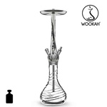 Waterpipe Wookah Crystal Tornado White/Black